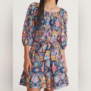 Marine Layer “Nadia” Belted Mini Dress